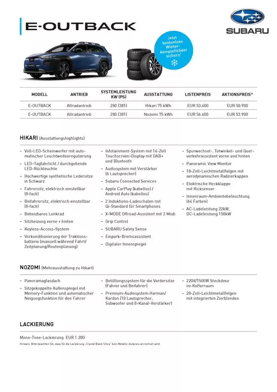 Subaru Flugblatt in Horn | Sonderangebote für Sie | 2026-10-02T00:00:00.000Z - 2026-10-16T00:00:00.000Z