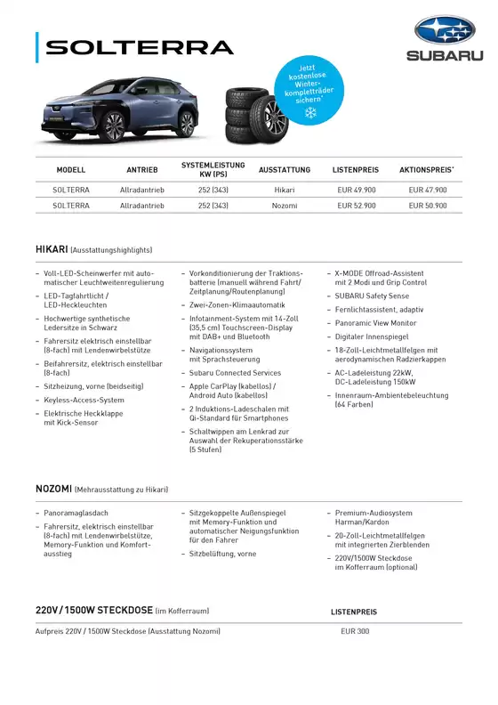 Subaru Flugblatt in Horn | Exklusive Deals für unsere Kunden | 2026-10-02T00:00:00.000Z - 2026-10-16T00:00:00.000Z