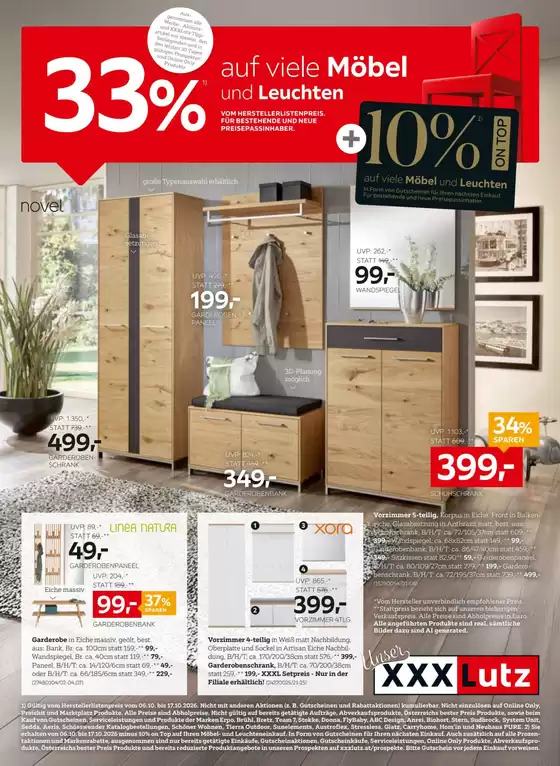 XXXLutz Katalog | Unsere besten Schnäppchen | 2026-10-06T00:00:00.000Z - 2026-10-13T00:00:00.000Z