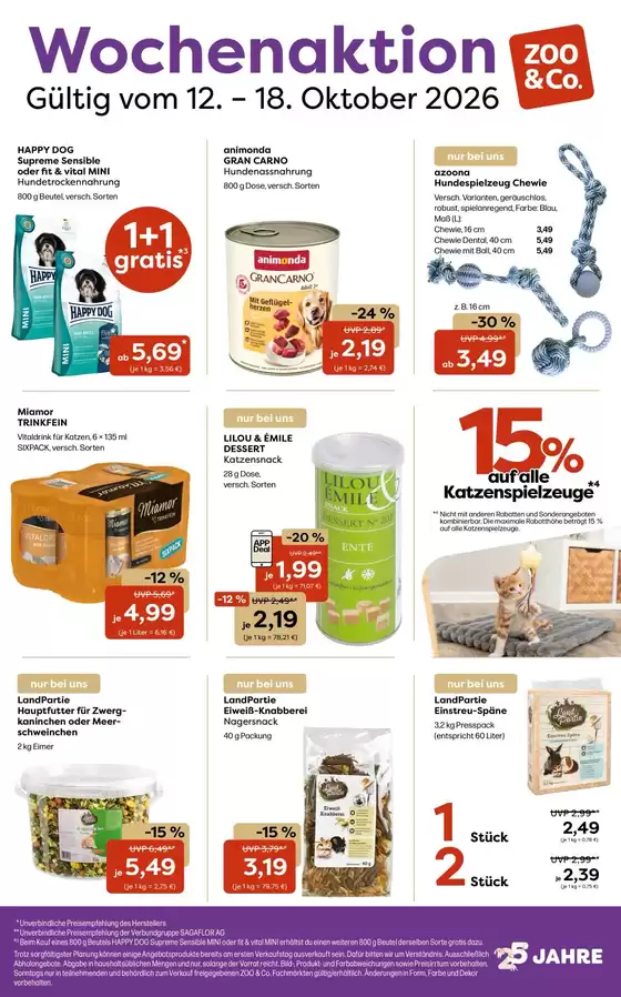 ZOO & Co Katalog | ZOO Co flugblatt | 2026-10-12T00:00:00.000Z - 2026-10-18T00:00:00.000Z