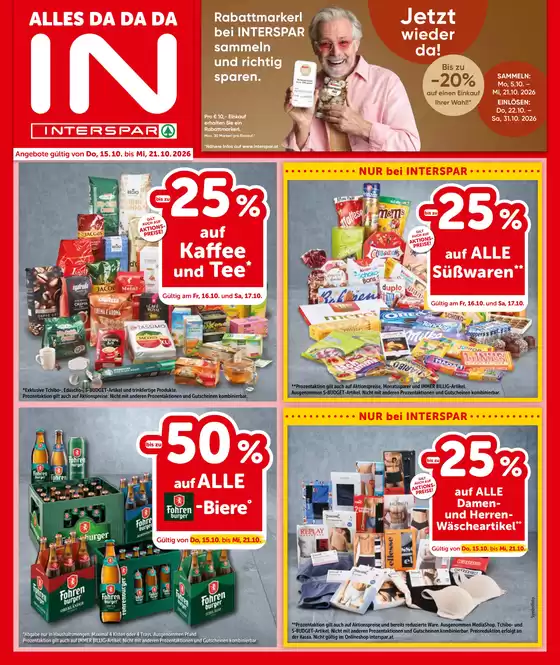 Interspar Katalog | Online-Flugblatt Vorarlberg KW42 | 2026-10-15T00:00:00.000Z - 2026-10-21T00:00:00.000Z