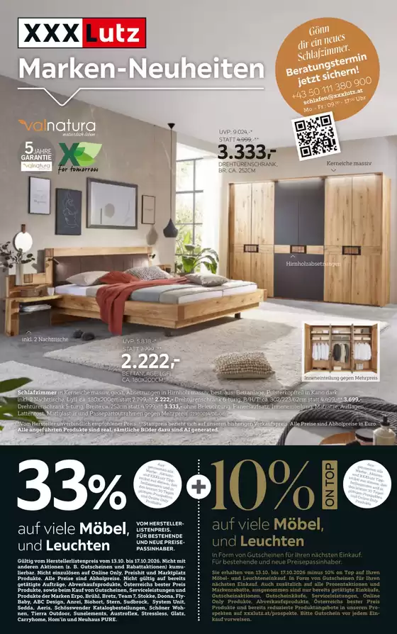 XXXLutz Katalog | Exklusive Deals für unsere Kunden | 2026-10-06T00:00:00.000Z - 2026-10-13T00:00:00.000Z