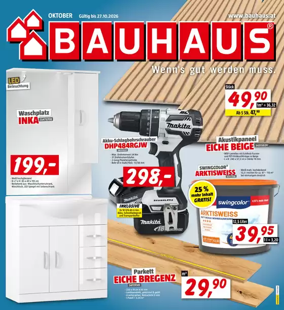 Bauhaus Katalog | Bauhaus Angebote | 2026-10-13T00:00:00.000Z - 2026-10-27T00:00:00.000Z