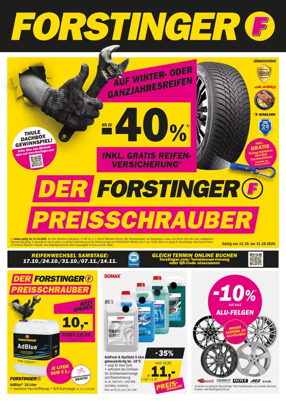 Forstinger Katalog | Forstinger Angebote | 2026-10-13T00:00:00.000Z - 2026-10-31T00:00:00.000Z