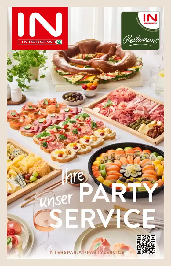 Interspar Katalog in Hörsching | INTERSPAR Partyservice | 2026-10-17T00:00:00.000Z - 2026-10-31T00:00:00.000Z