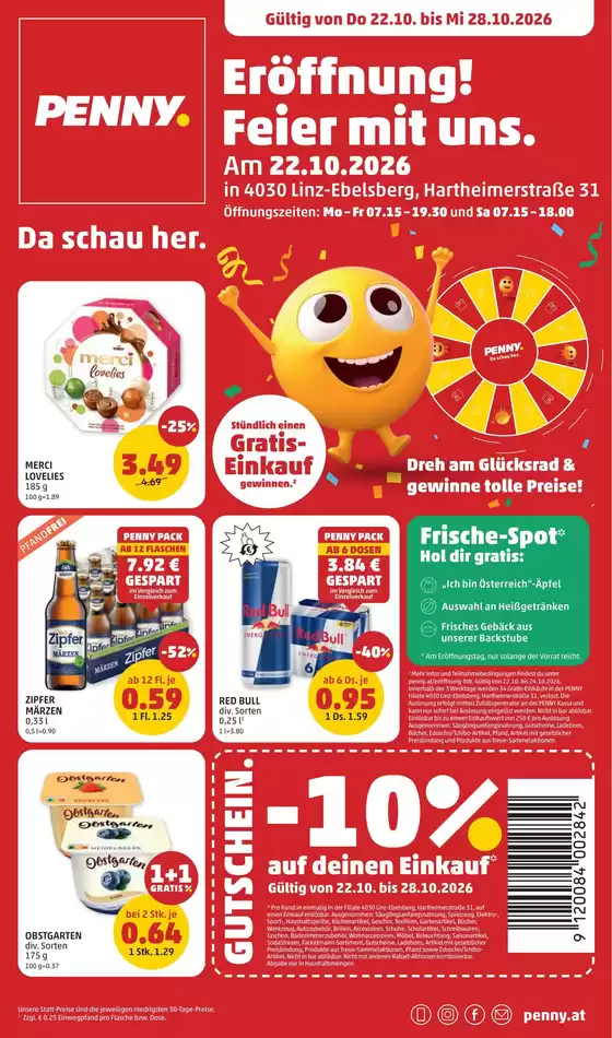 Penny Katalog | Jetzt sparen mit unseren Deals | 2026-10-22T00:00:00.000Z - 2026-10-28T00:00:00.000Z