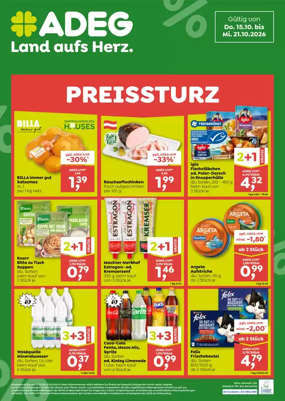 ADEG Katalog | Tolles Angebot für alle Kunden | 2026-10-15T00:00:00.000Z - 2026-10-21T00:00:00.000Z