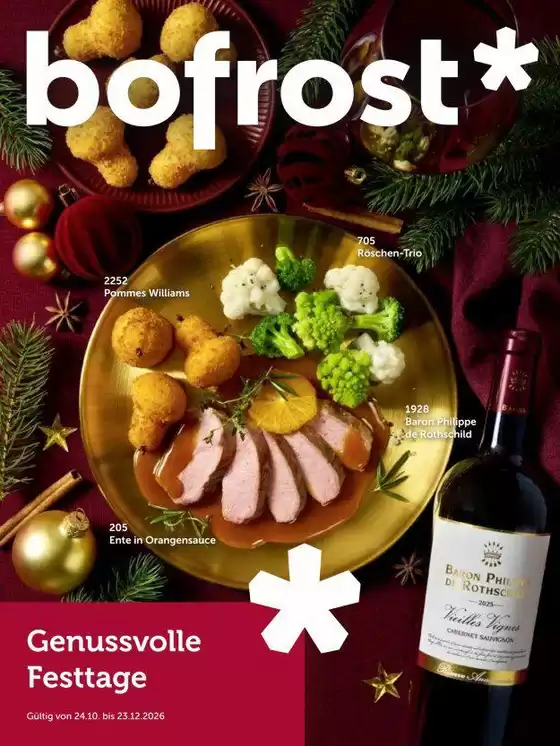 Bofrost Katalog | Der Bofrost Weihnachtsfolder | 2026-10-24T00:00:00.000Z - 2026-12-23T00:00:00.000Z