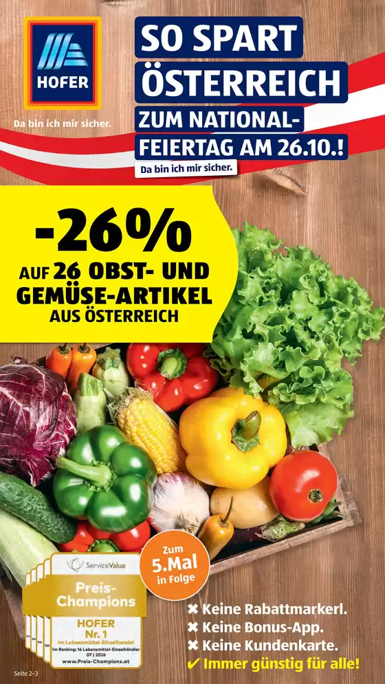 Hofer Katalog | Gültig ab Fr. 23.10. bis Do. 29.10. | 2026-10-23T00:00:00.000Z - 2026-10-29T00:00:00.000Z