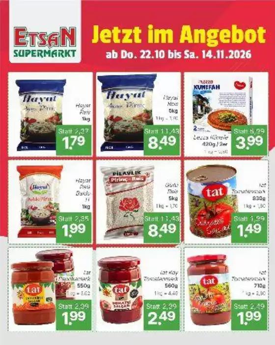 ETSAN Katalog in Hochneukirchen-Gschaidt | Top-Angebote für alle Schnäppchenjäger | 2026-10-22T00:00:00.000Z - 2026-11-14T00:00:00.000Z
