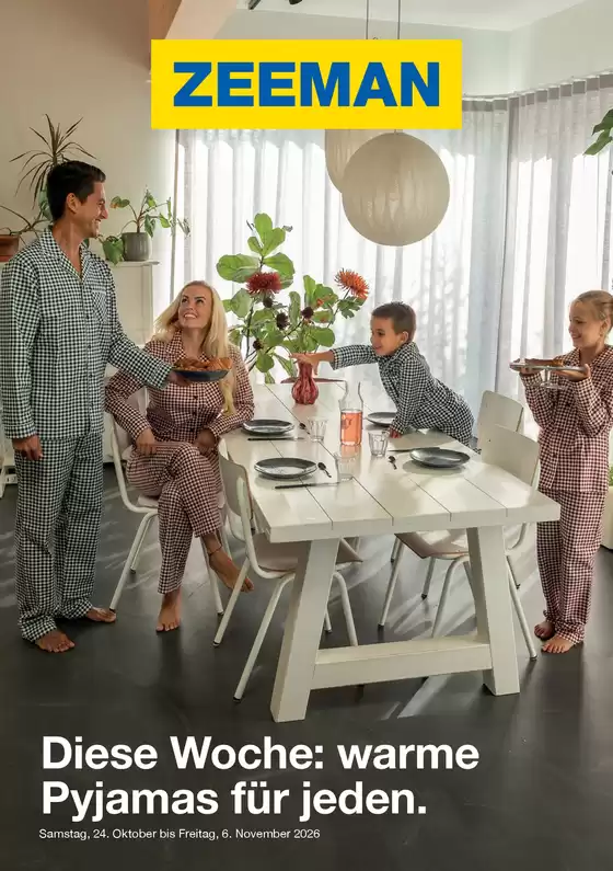 Zeeman Katalog | Zeeman Woche 44-45 Samstag 24. Oktober bis Freitag 6. November 2026. | 2026-10-24T00:00:00.000Z - 2026-11-06T00:00:00.000Z