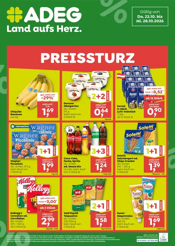ADEG Katalog | Unsere besten Schnäppchen | 2026-10-22T00:00:00.000Z - 2026-10-28T00:00:00.000Z