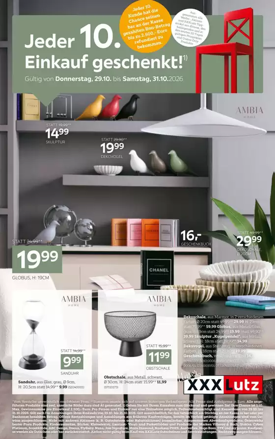 XXXLutz Katalog | Exklusive Deals und Schnäppchen | 2026-10-27T00:00:00.000Z - 2026-11-03T00:00:00.000Z