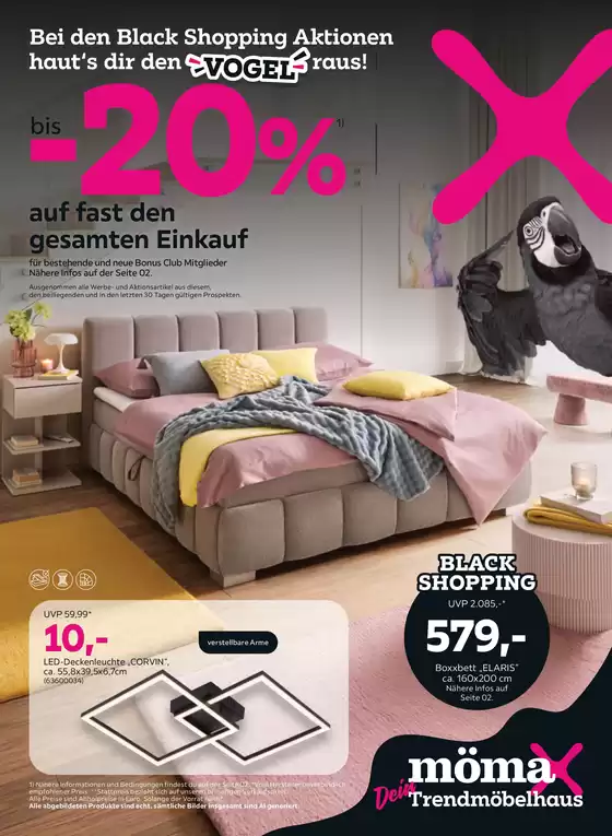 Mömax Katalog | Tolle Rabatte auf ausgewählte Produkte | 2026-10-30T00:00:00.000Z - 2026-11-13T00:00:00.000Z