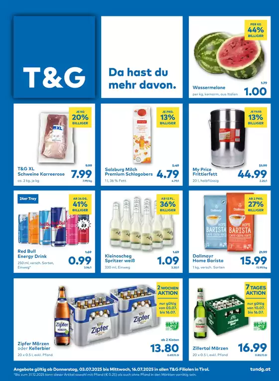 T&G Flugblatt