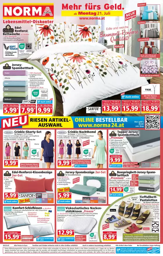 Norma Katalog | Aktuelle Schnäppchen und Angebote | 2025-07-21T00:00:00.000Z - 2025-07-25T00:00:00.000Z