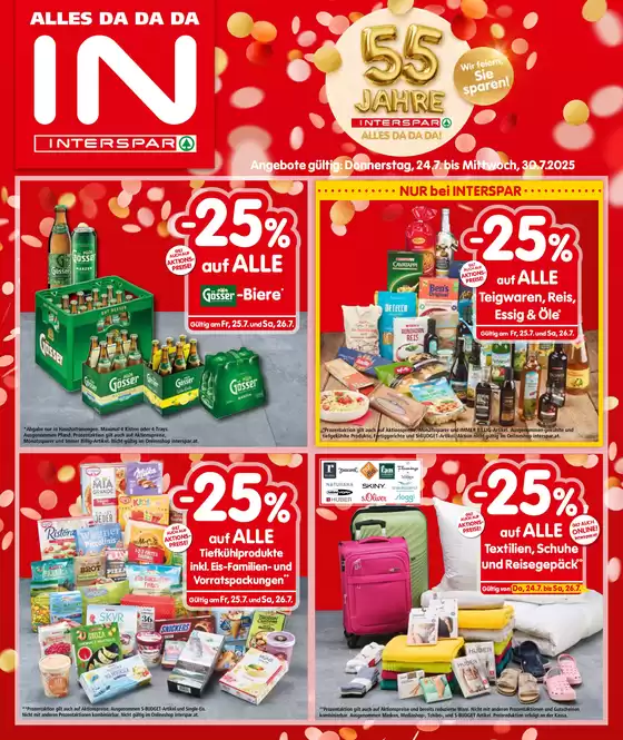 Interspar Katalog in Eisenstadt | Exklusive Schnäppchen | 2025-07-24T00:00:00.000Z - 2025-07-30T00:00:00.000Z