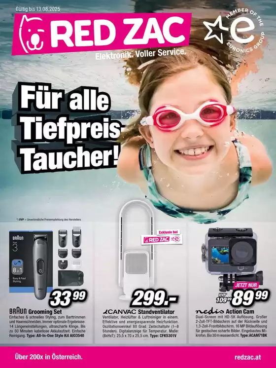 Red Zac Katalog | Top-Angebote für Sparfüchse | 2025-07-29T00:00:00.000Z - 2025-08-13T00:00:00.000Z