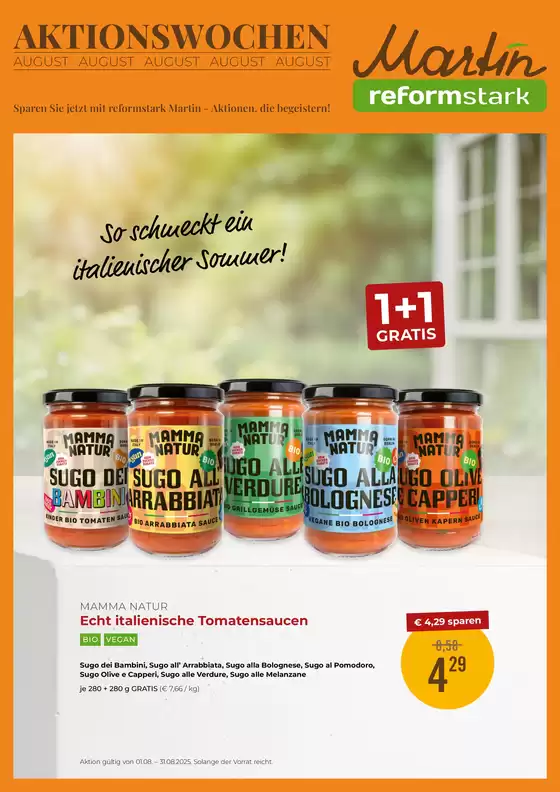 Martin Reformstark Katalog in Loosdorf | Martin Reformstark flugblatt | 2025-08-01T00:00:00.000Z - 2025-08-31T00:00:00.000Z