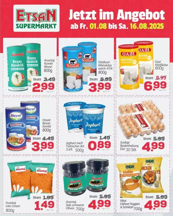 ETSAN Katalog in Vösendorf | Rabatte und Aktionen | 2025-08-01T00:00:00.000Z - 2025-08-16T00:00:00.000Z