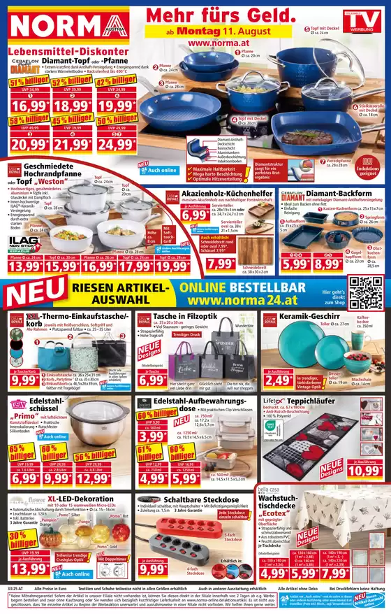 Norma Katalog | Sonderangebote für Sie | 2025-08-11T00:00:00.000Z - 2025-08-15T00:00:00.000Z