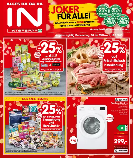 Interspar Katalog | Unsere besten Deals für Sie | 2025-08-07T00:00:00.000Z - 2025-08-13T00:00:00.000Z