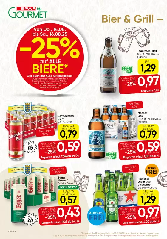 SPAR-Gourmet flugblatt