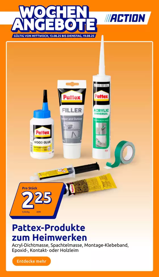 Neue Angebote zum Entdecken