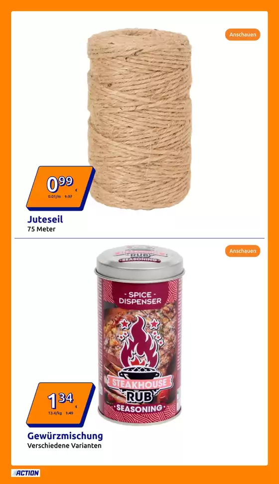 Rabatte und Aktionen
