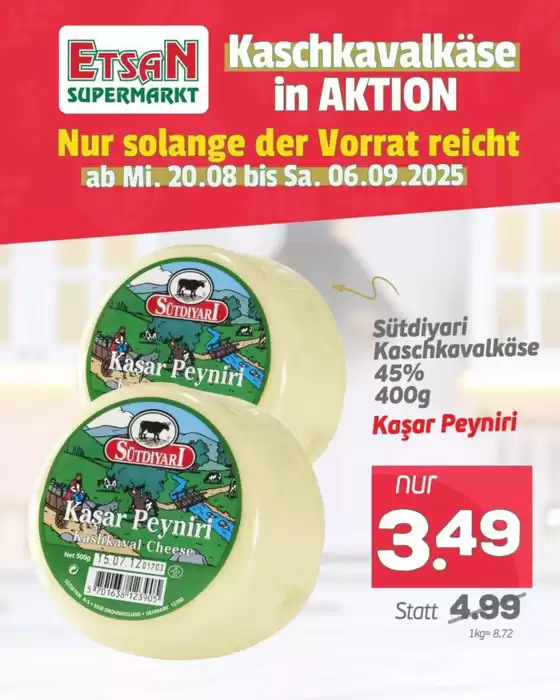 ETSAN Katalog in Zwettl-Niederösterreich | Exklusive Deals und Schnäppchen | 2025-08-20T00:00:00.000Z - 2025-09-06T00:00:00.000Z