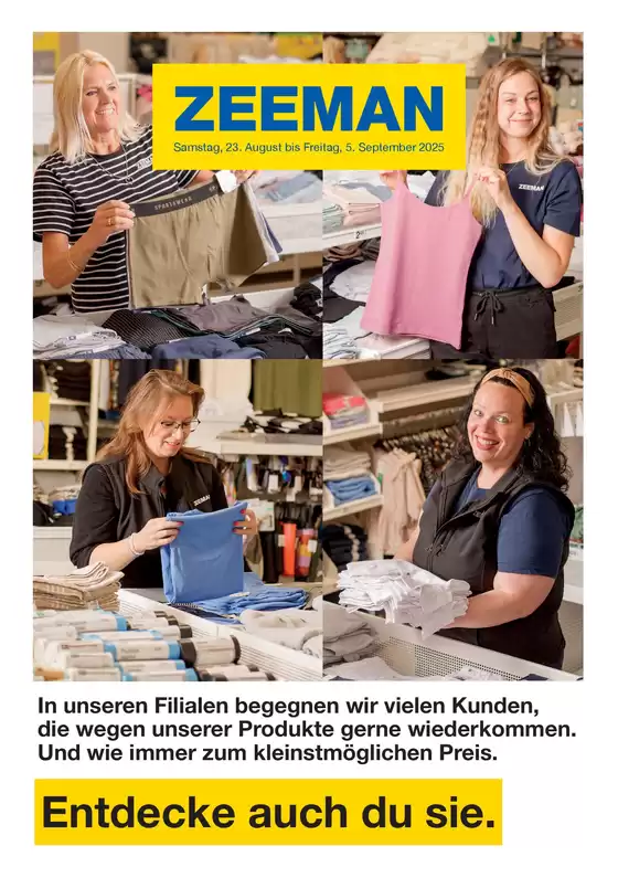 Zeeman Katalog in Jungholz | Zeeman flugblatt | 2025-08-23T00:00:00.000Z - 2025-09-05T00:00:00.000Z
