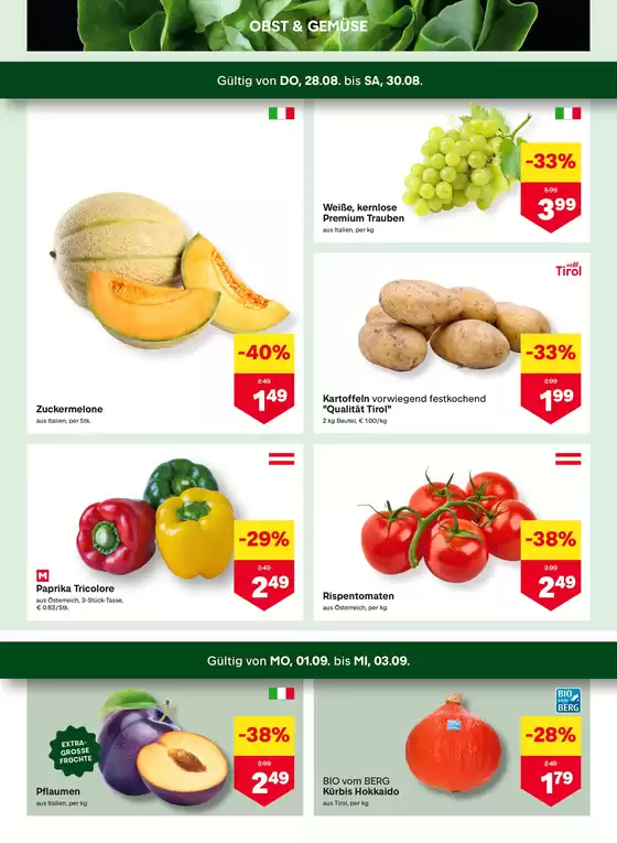 Große Auswahl an Angeboten