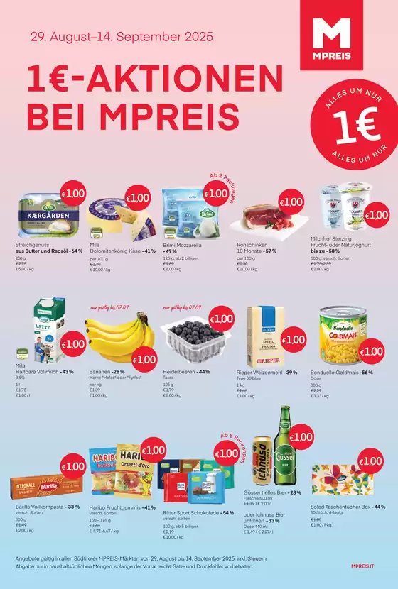 Neue Angebote zum Entdecken