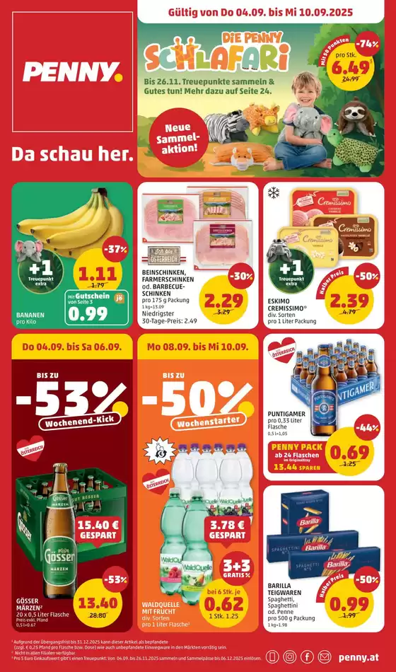 Penny Katalog in Bludenz | Neue Angebote zum Entdecken | 2025-09-04T00:00:00.000Z - 2025-09-10T00:00:00.000Z