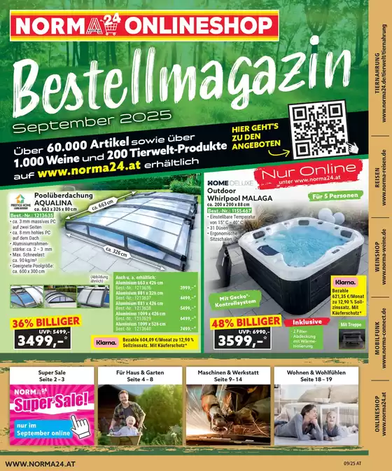 Norma Katalog in Bludenz | Unsere besten Schnäppchen | 2025-09-01T00:00:00.000Z - 2025-09-30T00:00:00.000Z