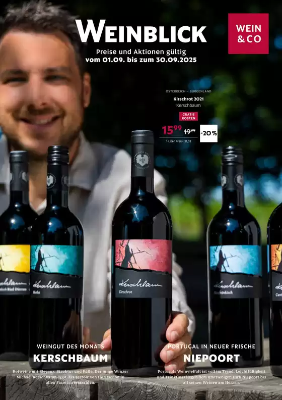 Wein & Co Katalog in Bludenz | Wein & Co flugblatt | 2025-09-01T00:00:00.000Z - 2025-09-30T00:00:00.000Z