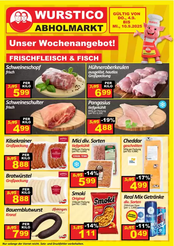 Wurstico flugblatt