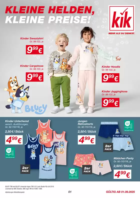 KiK Katalog | KiK Textilien und Non | 2025-09-03T00:00:00.000Z - 2025-09-17T00:00:00.000Z