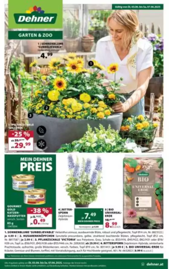 Dehner Katalog | Aktuelle Schnäppchen und Angebote | 2025-09-06T00:00:00.000Z - 2025-09-20T00:00:00.000Z