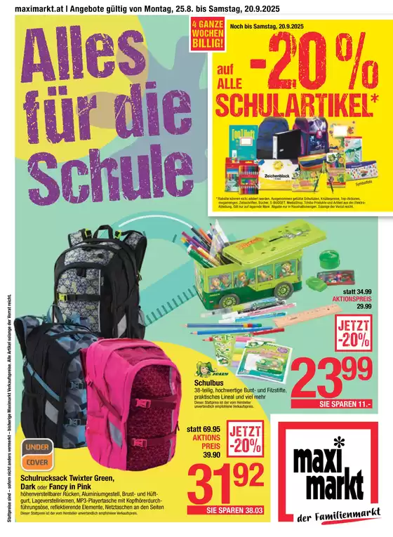 Maximarkt Katalog | Attraktive Sonderangebote für alle | 2025-09-13T00:00:00.000Z - 2025-09-27T00:00:00.000Z