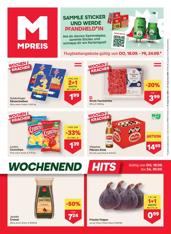 MPreis Katalog | Aktuelle Sonderaktionen | 2025-09-18T00:00:00.000Z - 2025-09-24T00:00:00.000Z