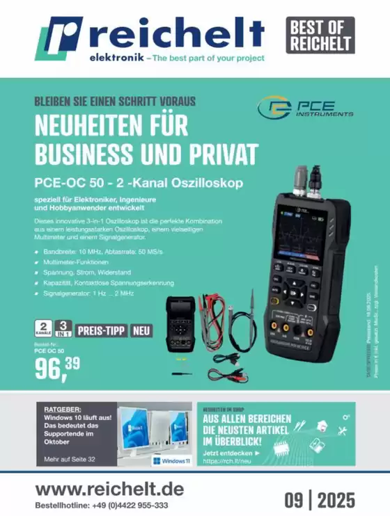 Reichelt Katalog | Aktuelle Deals und Angebote | 2025-09-15T00:00:00.000Z - 2025-09-29T00:00:00.000Z