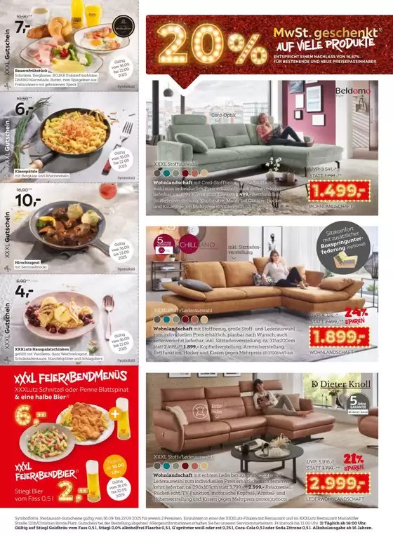 Exklusive Schnäppchen