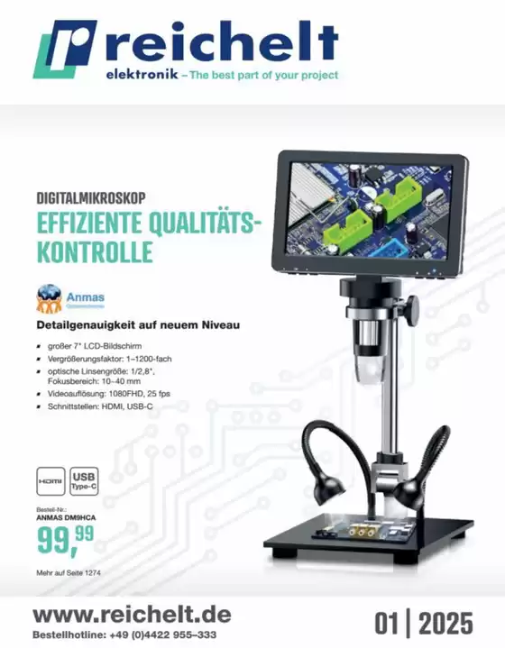 Reichelt Katalog | Große Auswahl an Angeboten | 2025-09-17T00:00:00.000Z - 2025-10-01T00:00:00.000Z