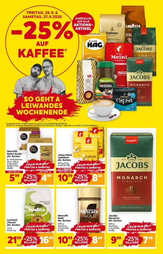 BILLA FB KW39 2025 Wien