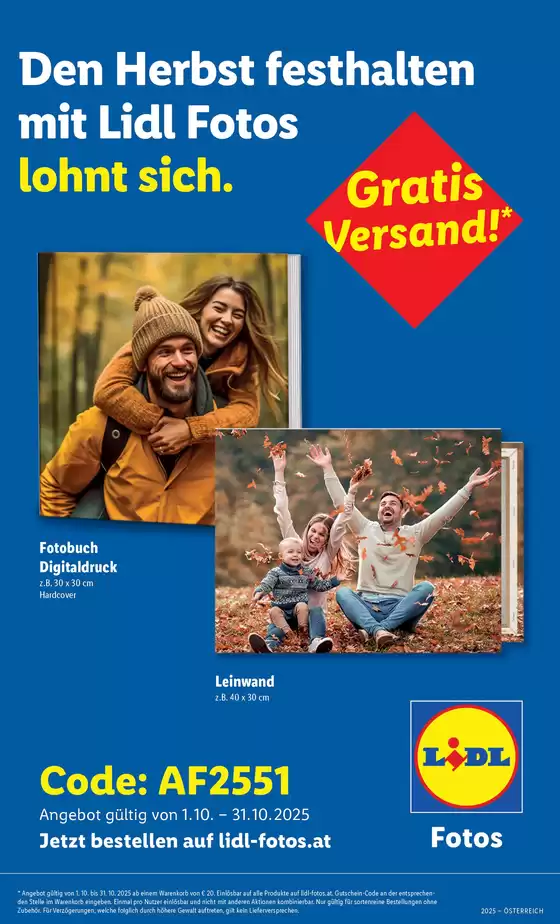 Lidl Fotos Urlaubserinnerungen festhalten