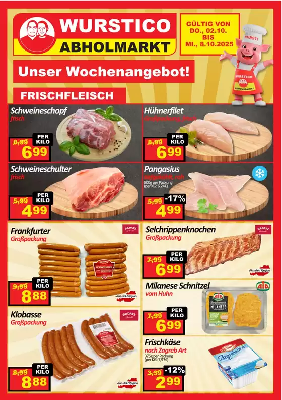 Wurstico flugblatt