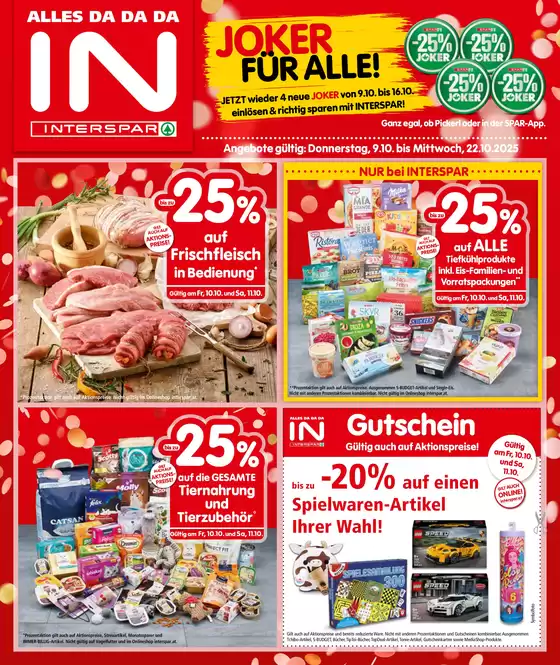 Interspar Katalog | Top-Deals für alle Kunden | 2025-10-07T00:00:00.000Z - 2025-10-21T00:00:00.000Z