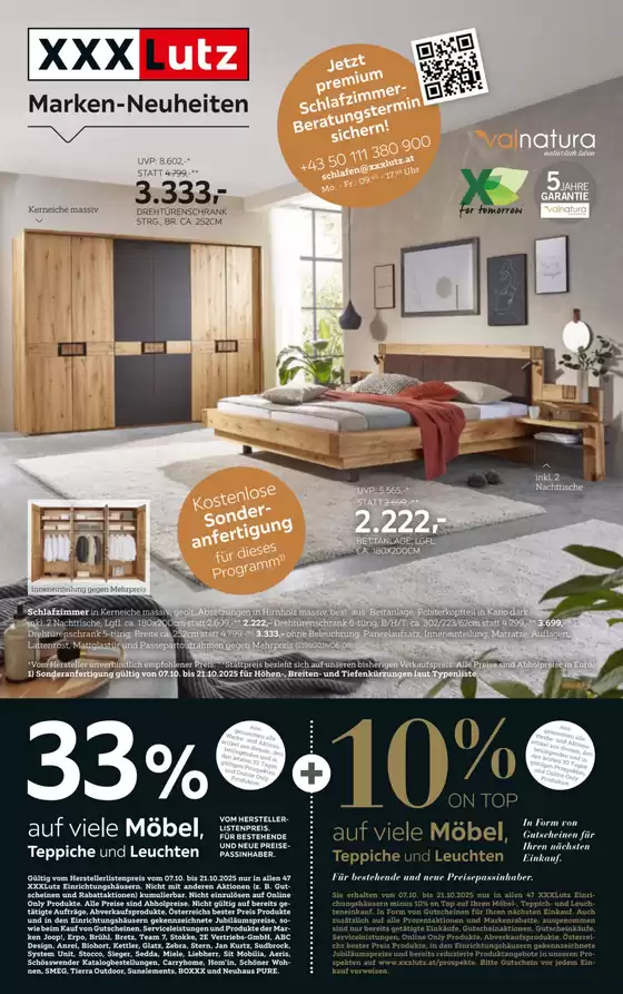 XXXLutz Katalog in Gitschtal | Tolle Rabatte auf ausgewählte Produkte | 2025-09-07T00:00:00.000Z - 2025-10-14T00:00:00.000Z