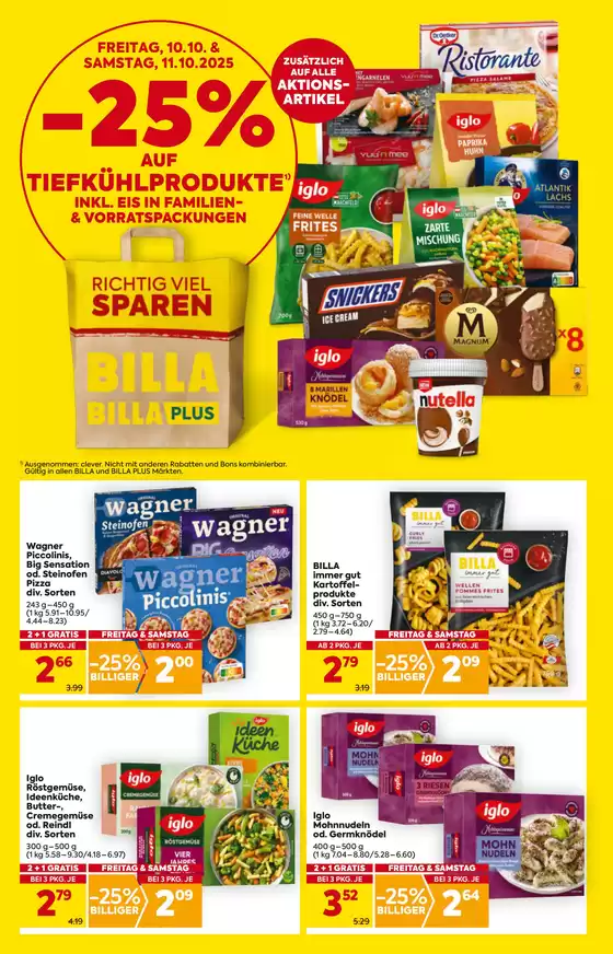 BILLA FB KW41 2025 Wien